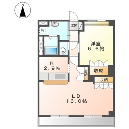 河原田駅 徒歩20分 2階の物件間取画像